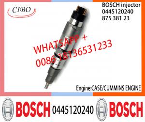 Quality BOSCH 0445120240 87538123 Original Fuel Injector Assembly 0445120240 87538123 For CA-SE/CUMMINS for sale