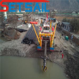 6000m3/Hr Sand Cutter Dredger Machine for Mud Dredging Equipment Customization