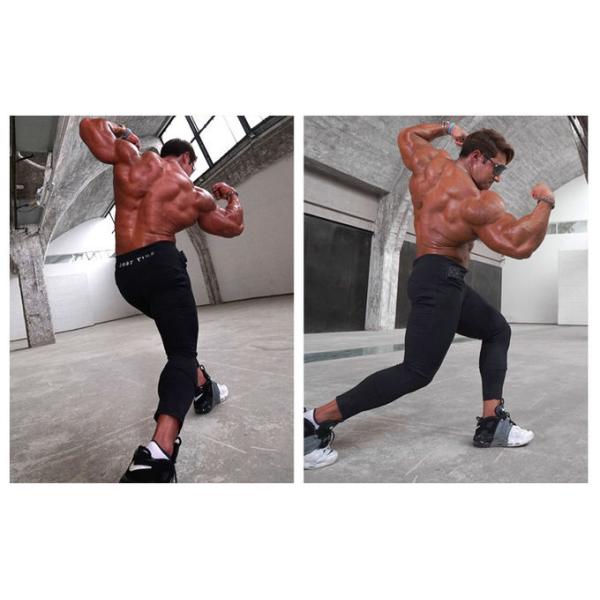 Thin Waist Buttock Lifting Mens Training Leggings Wireless EMS Suit MLXL size