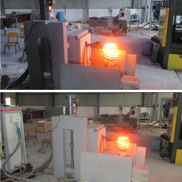 160kw Induction Heating Machine Steel Bar / Roll Hot Forging Furnace Machine