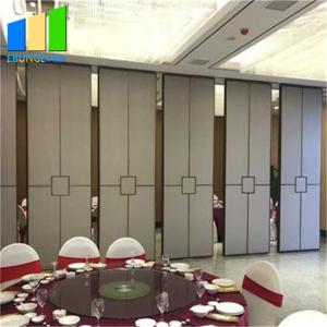 Quality Restaurant Movable Partition Walls 65mm White Melamine Room Dividers for sale