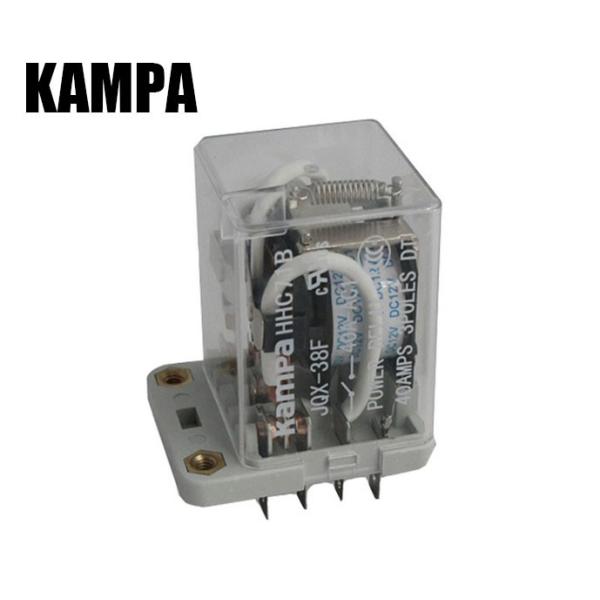 Sliver Contact Power Relay JQX-38F 220V 40A 3NO 3NC 3PDT High Current