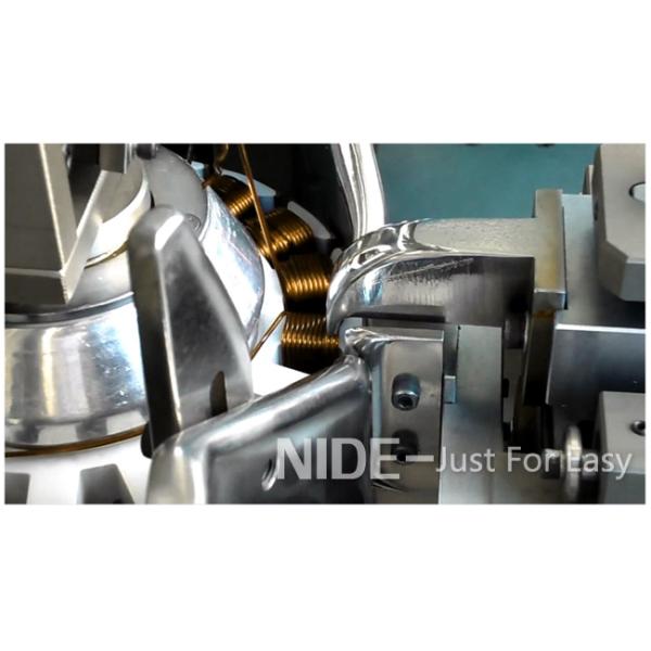 Electric Bike Wheel Motor Winding Machine , Automatic Coiling Machine High Efficiency