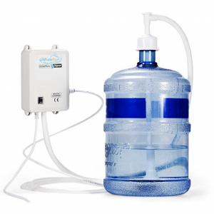 Dispensing Pump System 115 Voltage Flow rate 3.8LPM 1 Gallon 40PSI White Bottle Water Dispensing Pump with 20ft PE Pipe