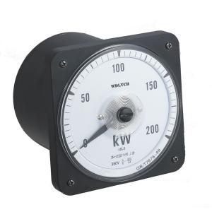 Buy cheap Unbalanced Load Single Phase Round Analog Power Meter 80*80mm Integrated Type from wholesalers