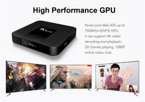 China Android Smart Amlogic S905x3 Android Tv Box Mini 2G 16G 4K H.265 2.4G Streamer Receiver on sale
