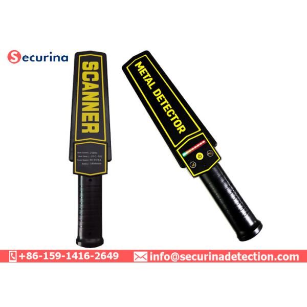 High Sensitivity Security Metal Detector Wand ABS Plastic Handheld Security Scanner