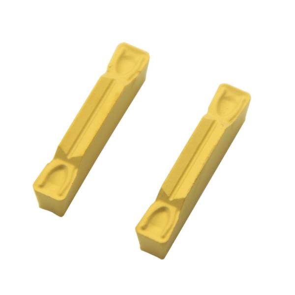 Parting And Grooving Carbide Cutoff Inserts CVD Coated GQD204