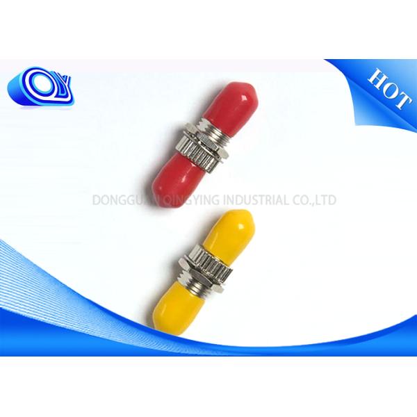 metal type ST SM Fiber Optical Adapter st fiber optic connector For Telecommunication networks ftth