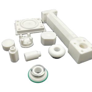 Quality Provide Plate Grade Engineering Parts CNC Machining PTFE Components for sale