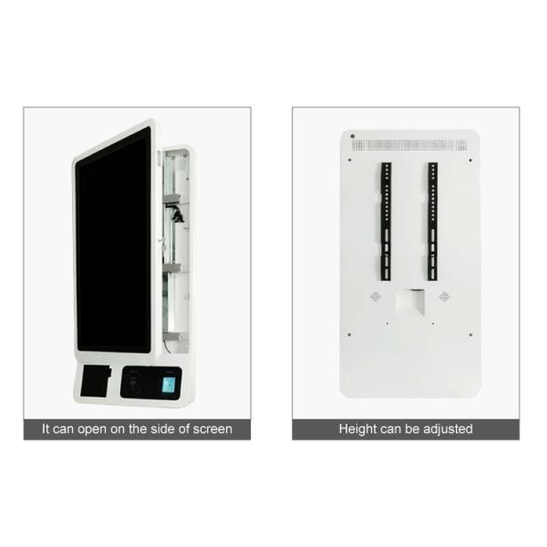 Innolux Display and Touch Screen in Self Service Payment Kiosk for Fast Food Ordering