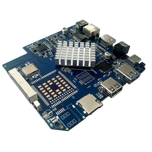 Remote Control Wall Mounted PTC Heater Lighting PCBA Board Media Converter