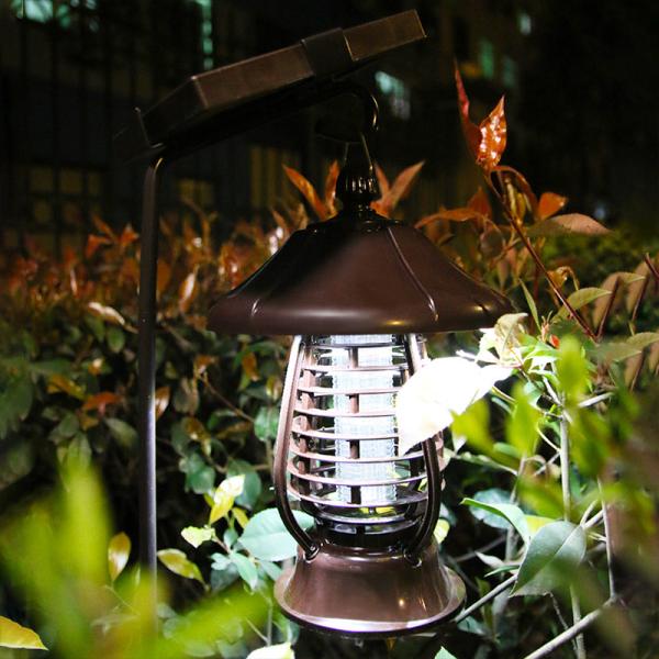 4000mAh Rechargeable Solar Mosquito Lamp Repellent Solar Insect Killer System
