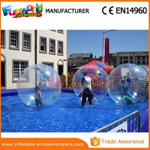Quality Welding Summer Transparent Inflatable Zorb Ball Water Sphere Ball 1 Year Warranty for sale