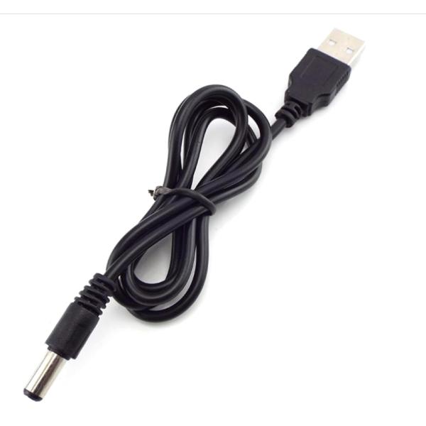 USB-A 5V to 9V/12V/15V/21V Step-Up Power Converter Cable | DC Voltage Booster