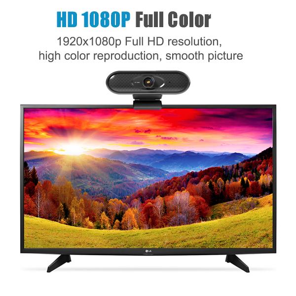 2MP 3 In 1 Web Camera C500 Webcam Full Hd 1080p 30fps