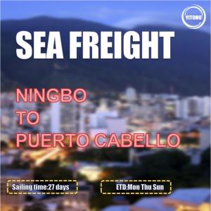 HPL Liner International Sea Freight From Ningbo To Puerto Cabello Venezuela