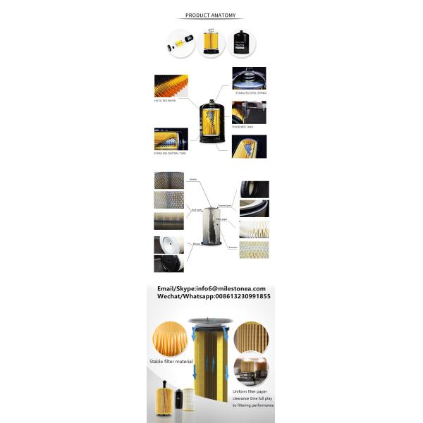 Filter manufacturer high quality LF16015 LF3886 P550520 H19W10 4897898 oil filter for truck Engine parts