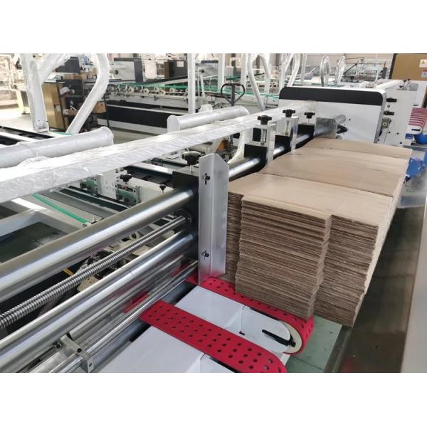 Professional Fully Automatic Folder Gluer Machine for Corrugated Cardboard Carton Boxes