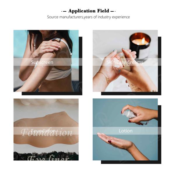 50g plastic Gray Circle smooth bottle with White lid for fragrance and sunscreen stick