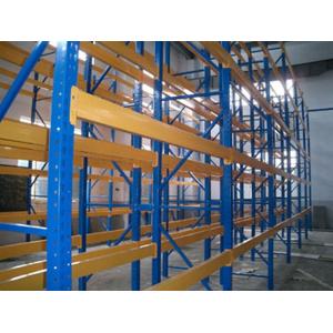 Quality Steel Interlake Teardrop Pallet Racks With Strong Thickness Metal Beams CE &amp; ISO Certified for sale