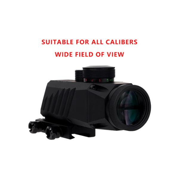 Riflescopes Optics 3x30 Tactical Hunting Scope Reticle Red / Green Each 5 Adjustment