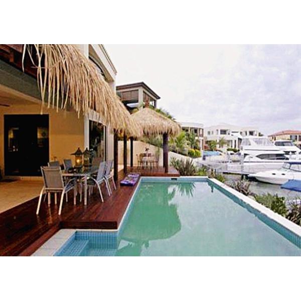 100% Simulation Degree Thatch Roof Tile for Construction Material Global Sales Region