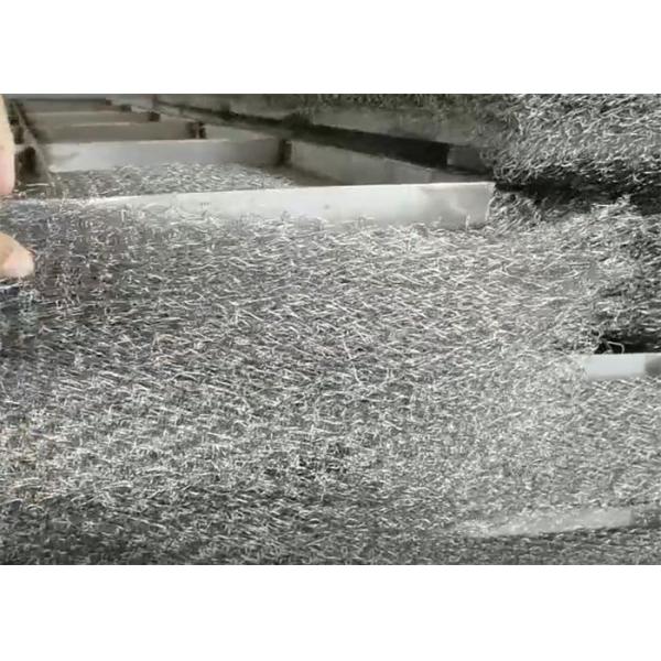 Knitted Distillation Tower Ss316 Scrubber Demister Pad High Density