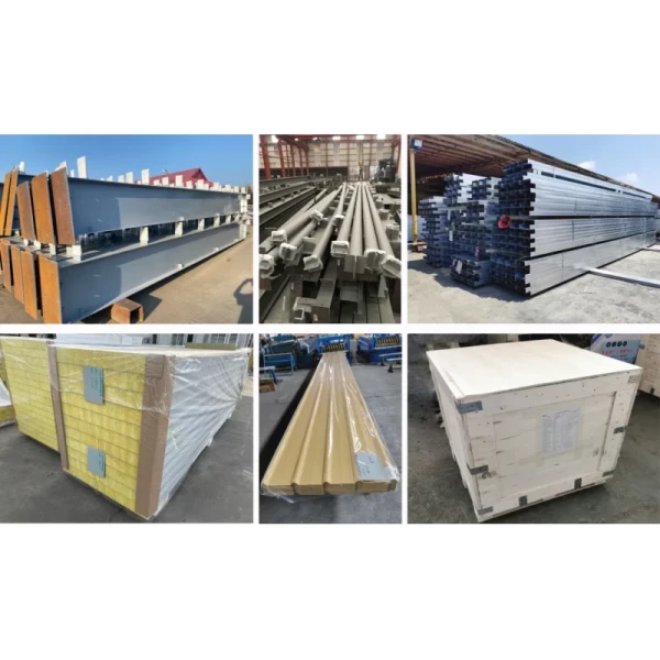 ODM Steel Frame Office Buildings Multi Purpose Prefabricated Exhibition Hall