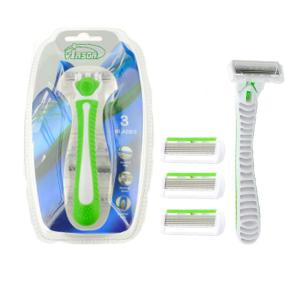 Buy cheap Manufacture Cheap Wholesale Oem Shaving Razor Men Triple Blade Razor Set with from wholesalers