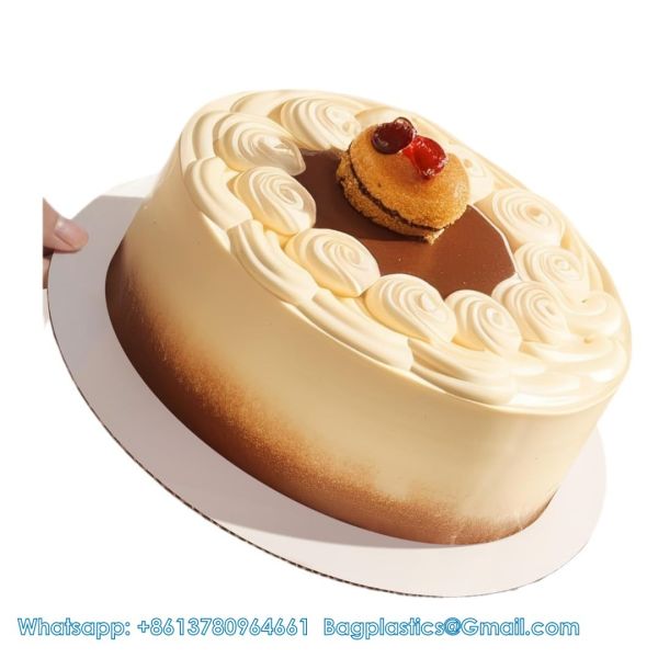 Sturdy Round Cake Boards 8 ,10, 12 Inch, Gold Cardboard Cake Circles Plate Scalloped Base 3 Size Cake Base 4 6 8 10 12 14 Inch Corrugated Round