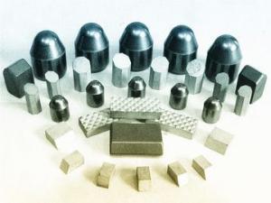 Quality Semi Ballistic Spike Tungsten Carbide Inserts Button Carbide Round Shape for sale