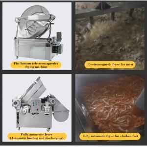 Quality Restaurants Automatic Deep Fryer 300L Banana Chips Fryer Machine for sale