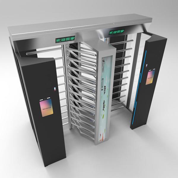 Full Height Access Control High Security Turnstile Bidirectional Automatic