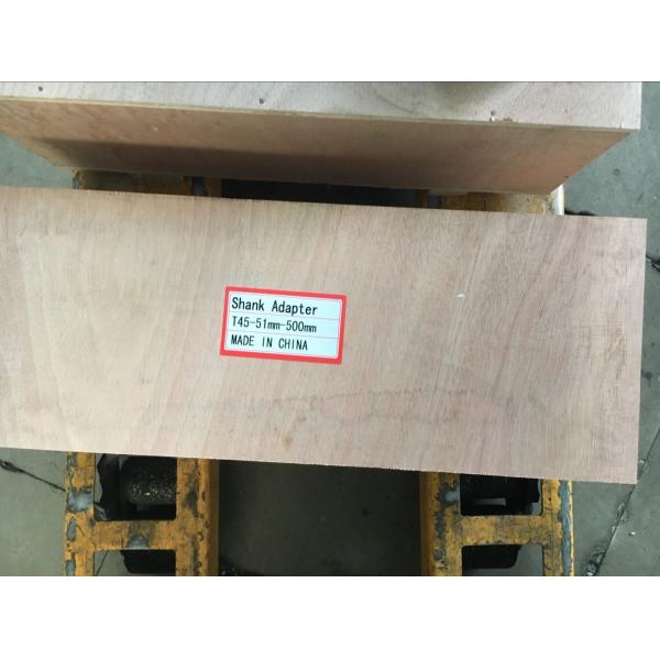 HL300 Mining Drill Shank Adapter R28 R32 500mm Length T45 Thread SGS / ISO