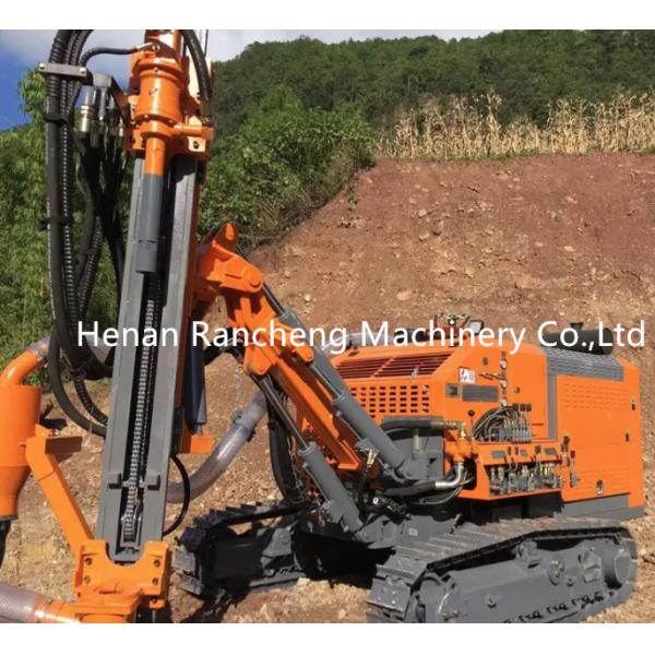Automatic Integrated Hydraulic DTH Blast Hole Drilling Rig For Yuchai YC6J220 162 KW