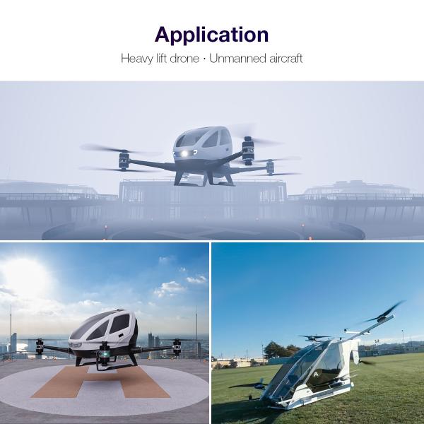 240150 220KG Thrust BLDC Motor Robust Heavy Payload Drone Motor For Industrial Lifting