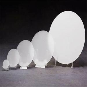 Round LED Sapphire Substrate High Stability High Transmittance