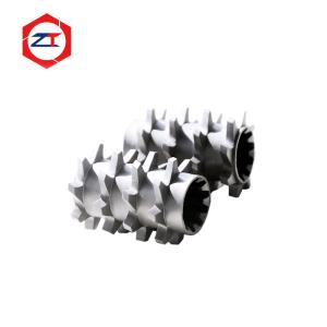 China High Performance Twin Screw Extruder Parts WR5 Material Screw Elements ZSK58 on sale