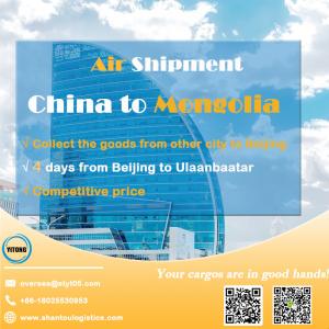 Quality NVOCC International Air Freight Services From Beijing China To Ulaanbaatar Mongolia for sale