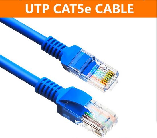 SFTP 24AWG Network Patch Cord Cat5E Lan Cable Four Twisted Pairs