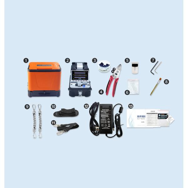 G652 Fiber Optic Cable Fusion Splicer 0. 02dB Loss