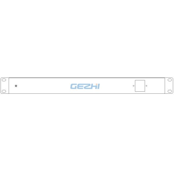 Low Insertion Loss Rack 1650nm 1X8 Optical Switch Equipment
