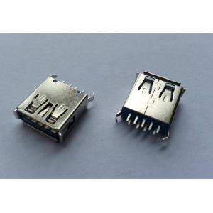 China L 13.7mm Usb 3.0 A Type Connector Female  Vertical 180° Dip Type on sale