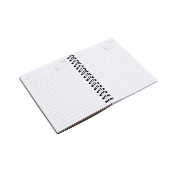 Double-Sided Printing Blank PET Sublimation Coil Notebook Diy Custom Spiral Bound Notebook