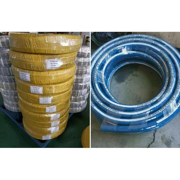 Non Toxic Food Hose Pipe 4 Inch High Pressure Hose On Reel