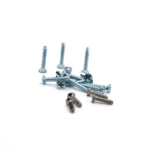 Quality Customized Micro Self-Clinching Screws M0.5-M3 Aluminum 6061-T6 Anodized for Thin Metal Panels RFID Tags for sale