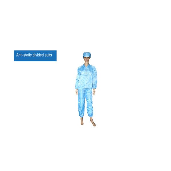 Lab ESD Smock Uniform Working Clothes Antistatic ESD Cleanroom Garment