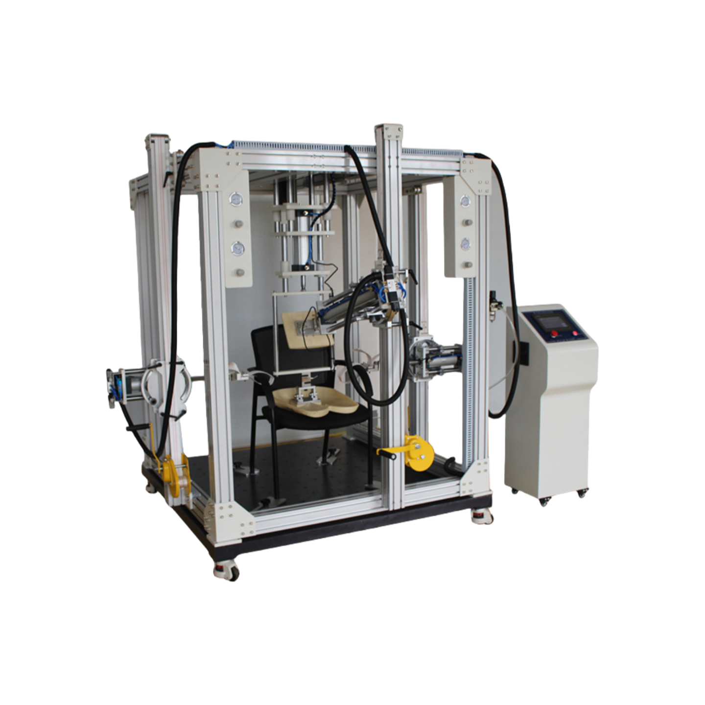 Office Chair Comprehensive Fatigue Testing Machine Chair Back Frame Tilting Durability Testing Equipment