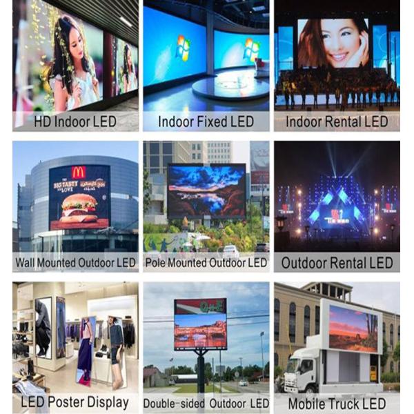 P8 SMD Outdoor LED Screen 8mm Pixel Full Color Video Display